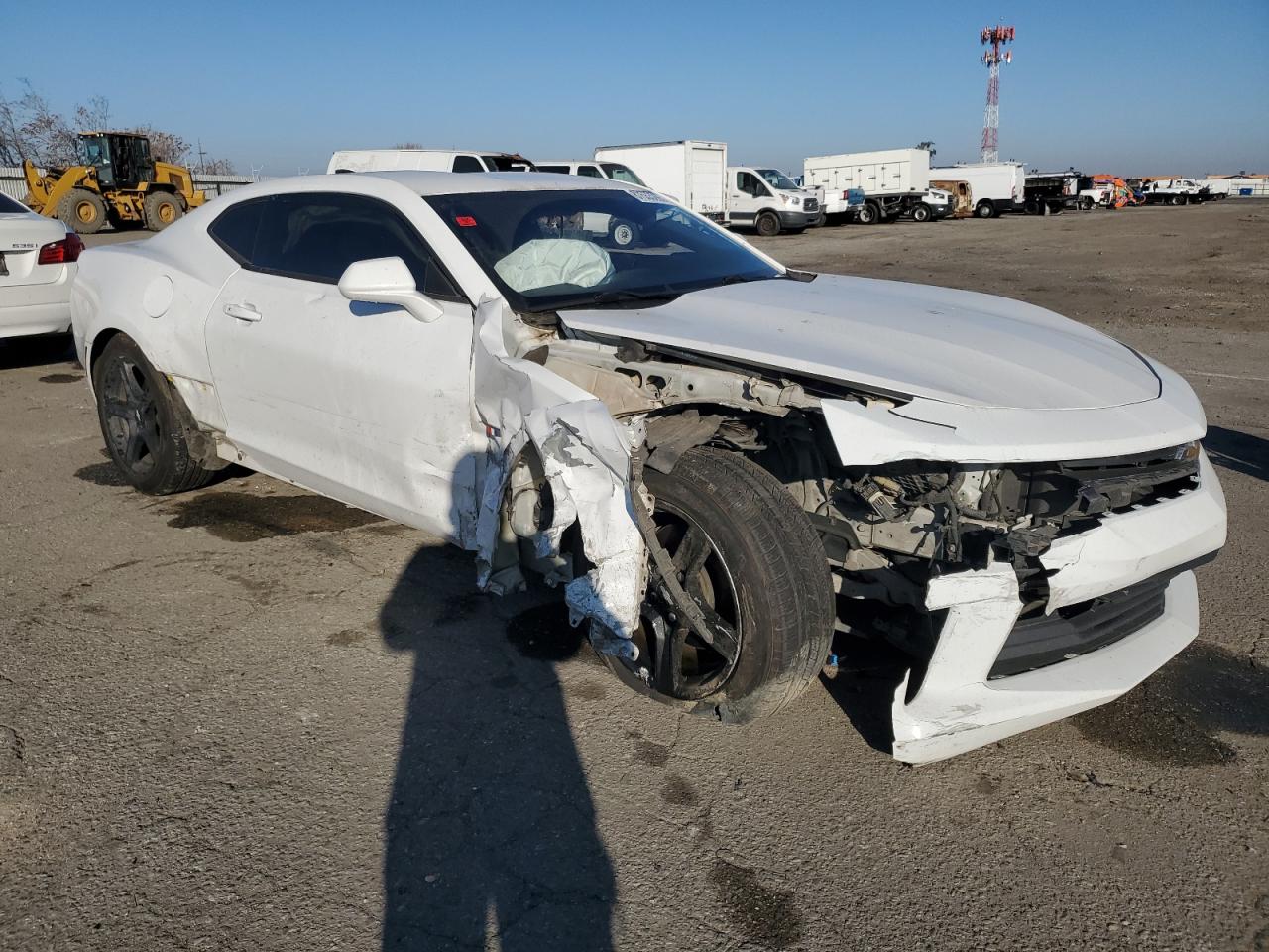 2018 Chevrolet Camaro VIN 1G1FB1RX1J0151174 Copart auction photo, all over damage thumbnail 4