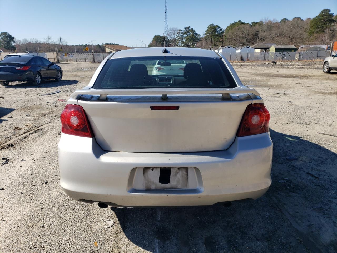 2011 Dodge Avenger VIN 1B3BD1FG3BN541705 Copart auction photo, front end damage thumbnail 6