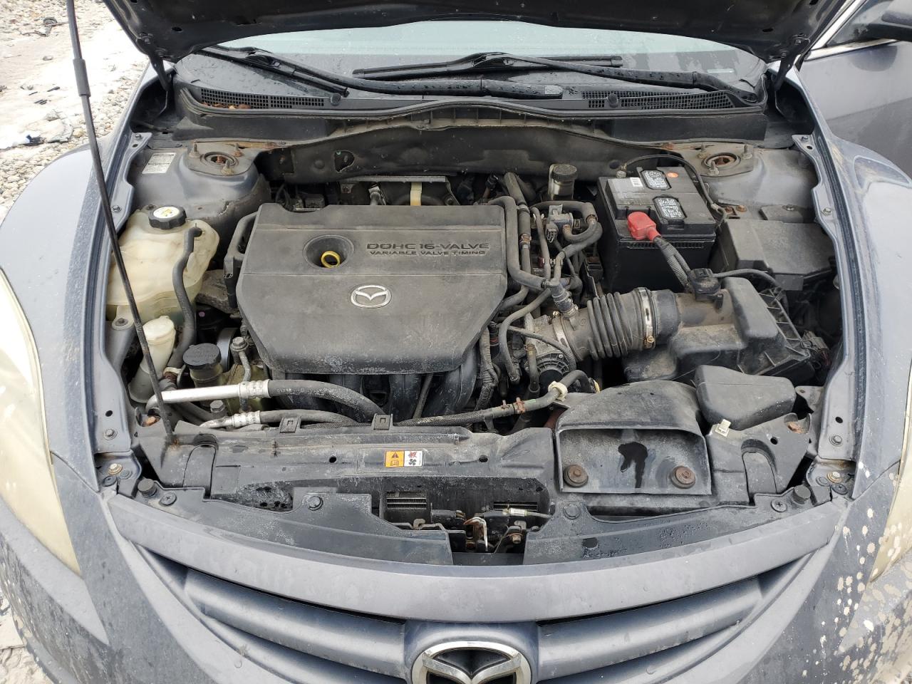 2010 Mazda 6 VIN 1YVHZ8BH0A5M40597 Copart auction photo, rear end damage thumbnail 12