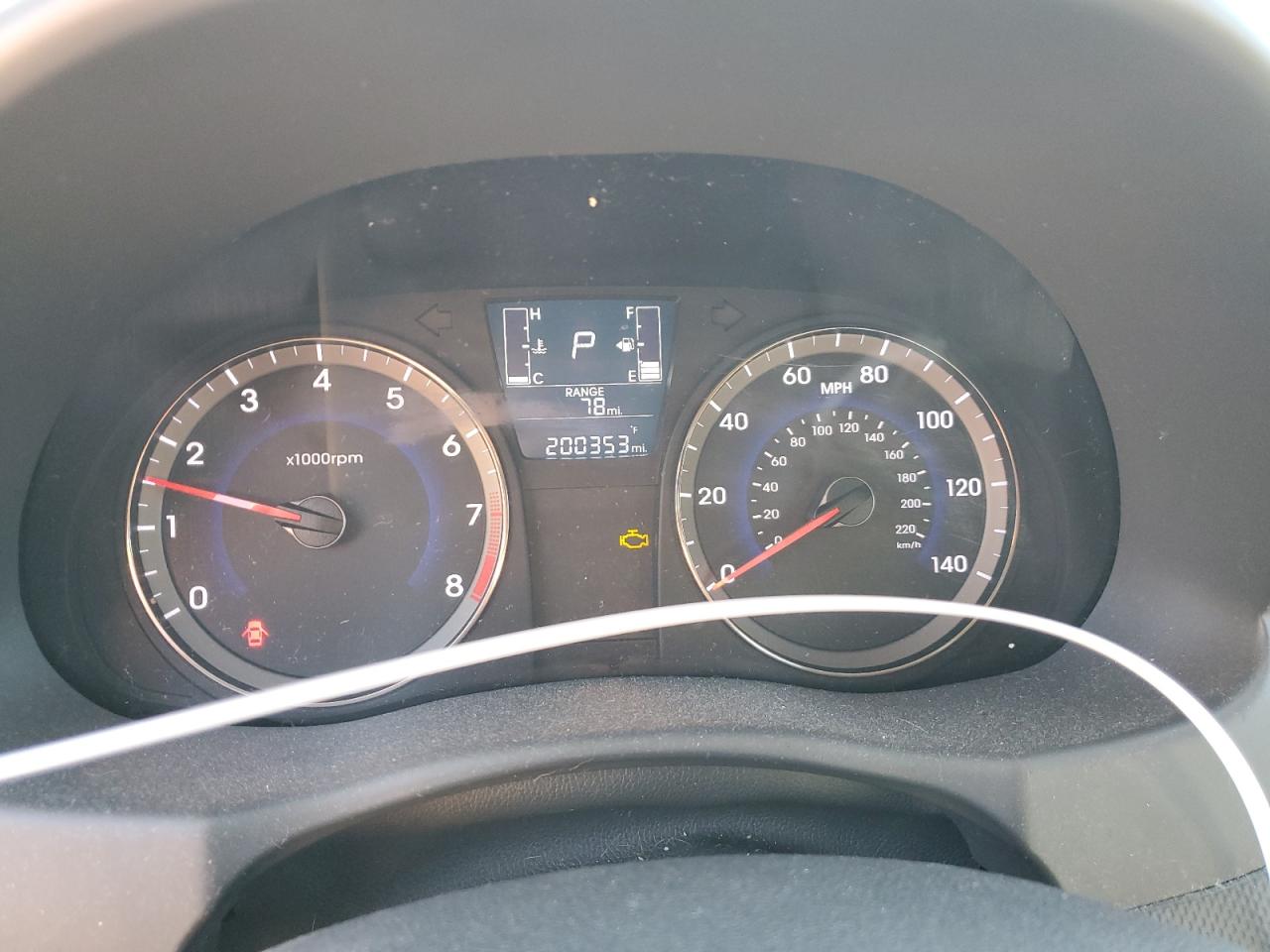 2015 Hyundai Accent VIN KMHCT4AEXFU818533 Copart auction photo, mechanical / front end damage thumbnail 9