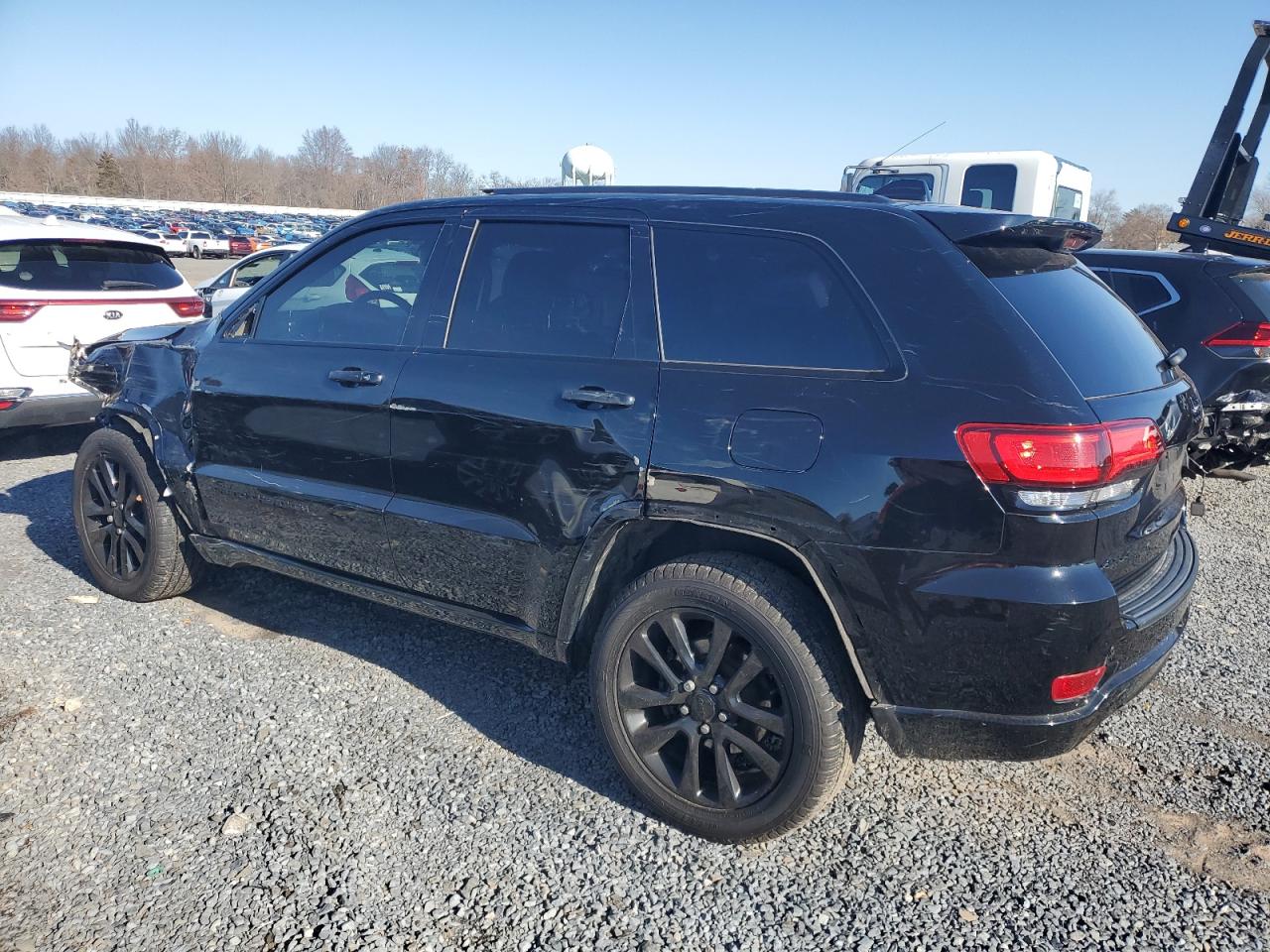 2019 Jeep Grand Cherokee VIN 1C4RJFAG4KC840836 Copart auction photo, front end damage thumbnail 2