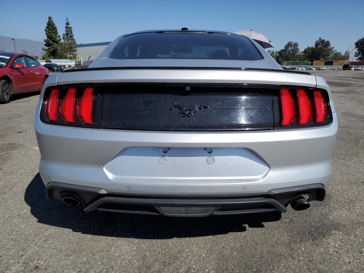 2018 Ford Mustang VIN 1FA6P8TH1J5163725 Copart auction photo, front end damage thumbnail 6