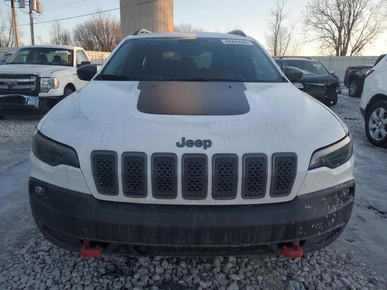2021 Jeep Cherokee VIN 1C4PJMBX7MD128327 Copart auction photo, rear end damage thumbnail 5