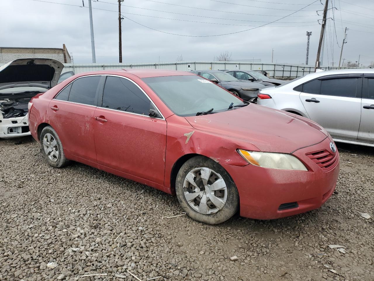 2009 Toyota Camry VIN 4T1BE46KX9U338808 Copart auction photo, front end / side damage thumbnail 4