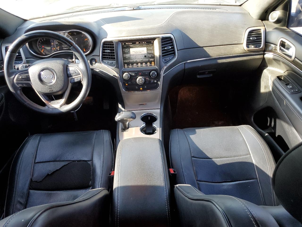 2014 Jeep Grand Cherokee VIN 1C4RJFCG0EC452889 Copart auction photo, front end / undercarriage damage thumbnail 8