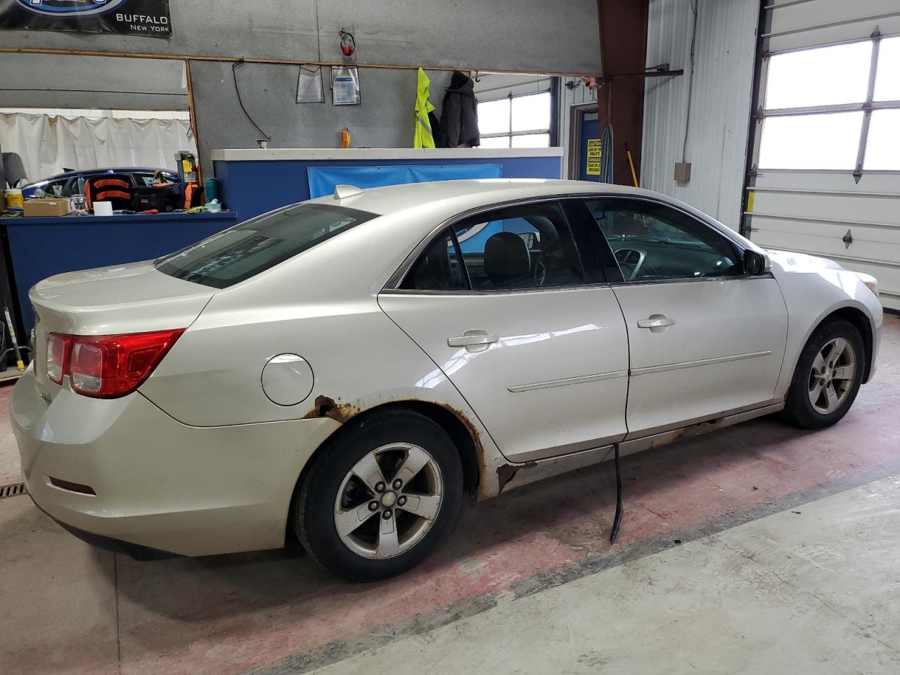 2014 Chevrolet Malibu VIN 1G11C5SL5EF247768 Copart auction photo, front end / side damage thumbnail 3