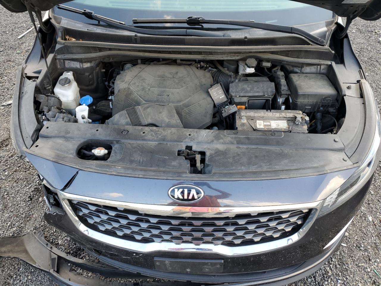 2019 KIA Sedona VIN KNDMB5C10K6512497 Copart auction photo, mechanical / front end damage thumbnail 13
