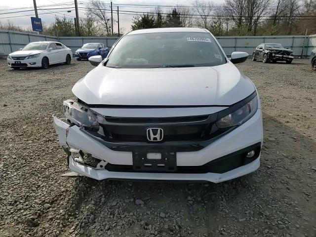 2021 Honda Civic VIN 2HGFC2F82MH542004 Copart auction photo, front end / side damage thumbnail 11