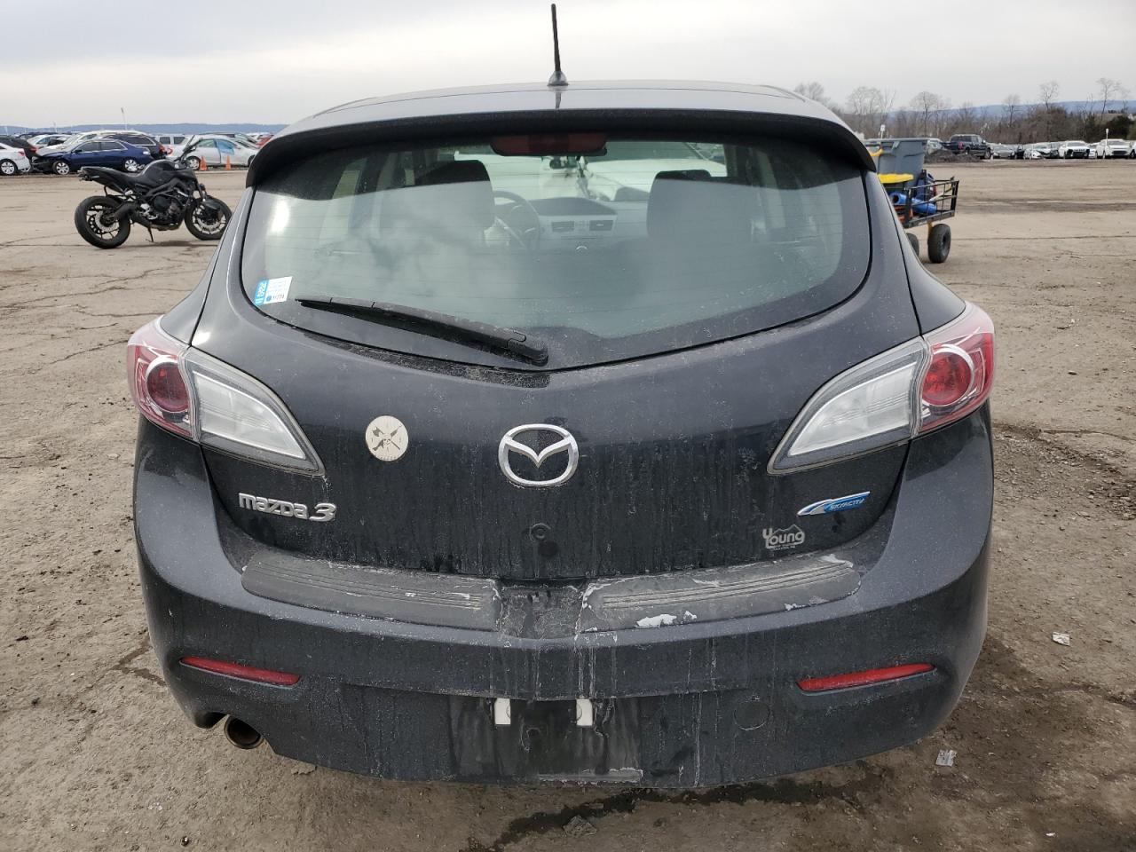 2012 Mazda 3 VIN JM1BL1L81C1690668 Copart auction photo, front end damage thumbnail 6