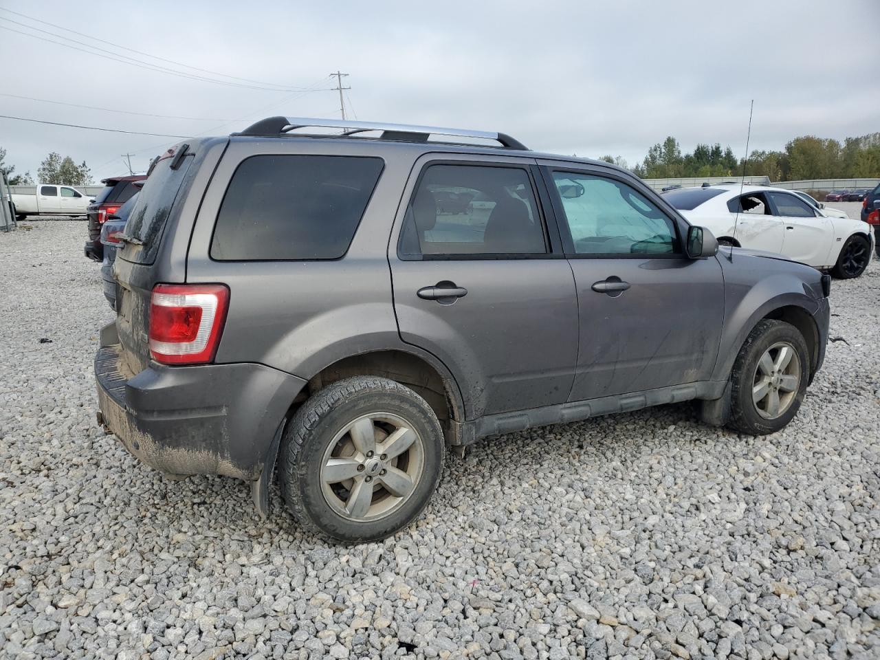 2010 Ford Escape VIN 1FMCU9EG1AKC50506 Copart auction photo, undercarriage / front end damage thumbnail 3