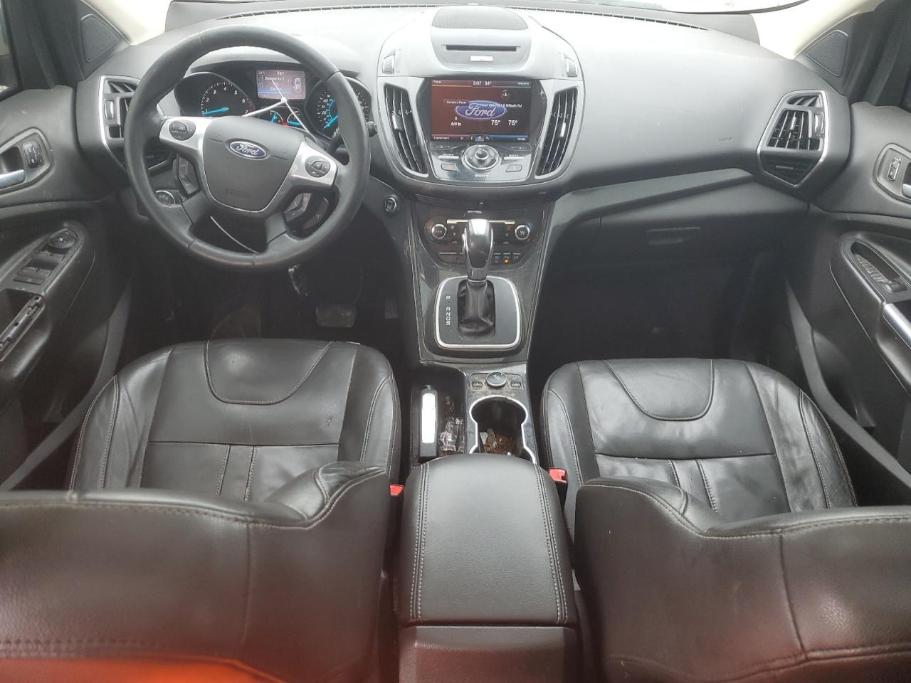2013 Ford Escape VIN 1FMCU9J92DUB44887 Copart auction photo, rear end / undercarriage damage thumbnail 8