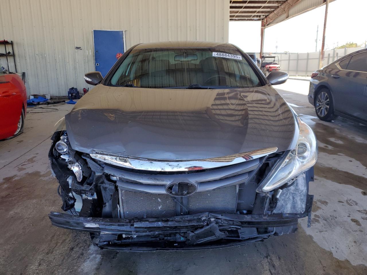 2014 Hyundai Sonata VIN 5NPEB4AC3EH887121 Copart auction photo, front end damage thumbnail 5