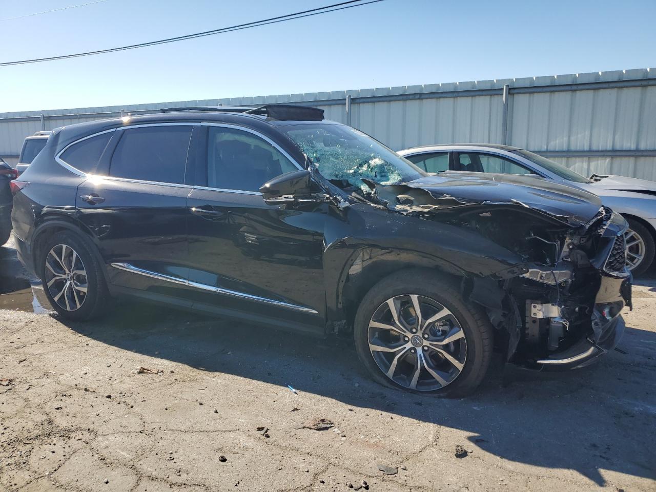 2024 Acura MDX VIN 5J8YE1H44RL028057 Copart auction photo, front end damage thumbnail 4
