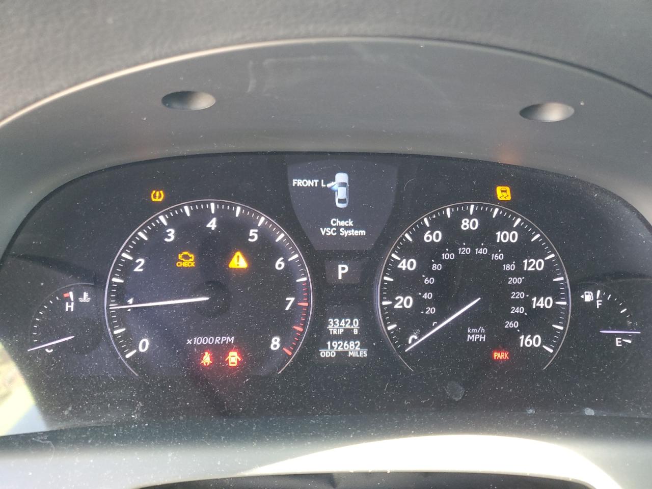 2008 Lexus LS VIN JTHBL46F285075475 Copart auction photo, minor dent/scratches damage thumbnail 9