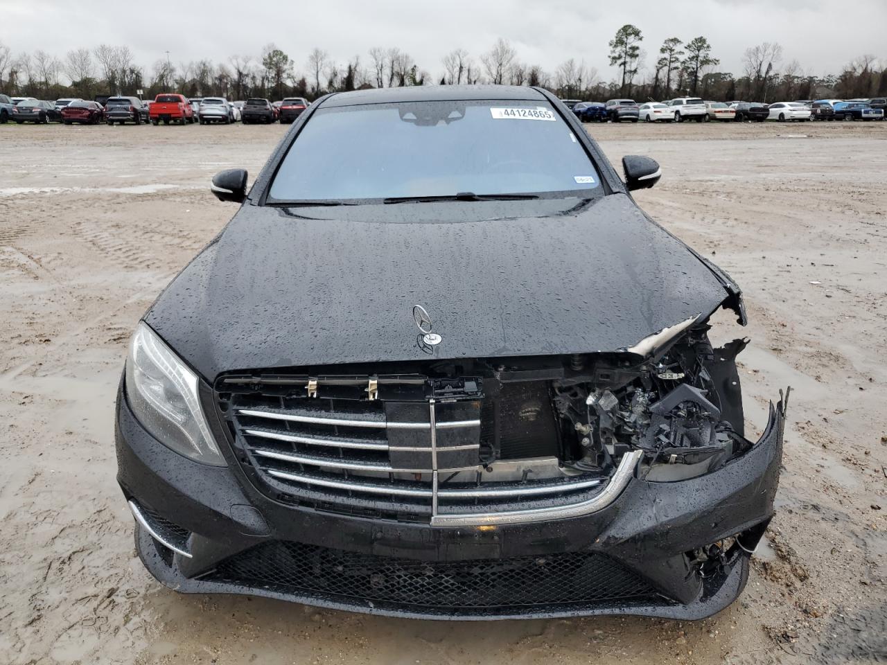 2015 Mercedes-Benz S-klasse VIN WDDUG8CB8FA107959 Copart auction photo, front end / side damage thumbnail 5