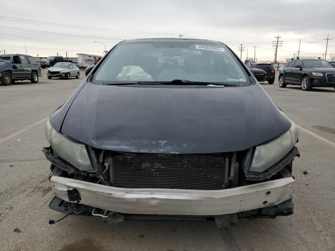 2015 Honda Civic VIN 2HGFB2F94FH523257 Copart auction photo, front end damage thumbnail 5