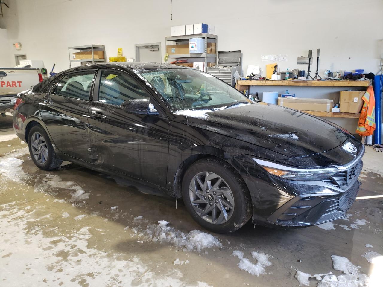 2024 Hyundai Elantra VIN KMHLM4DG2RU816029 Copart auction photo, side damage thumbnail 4