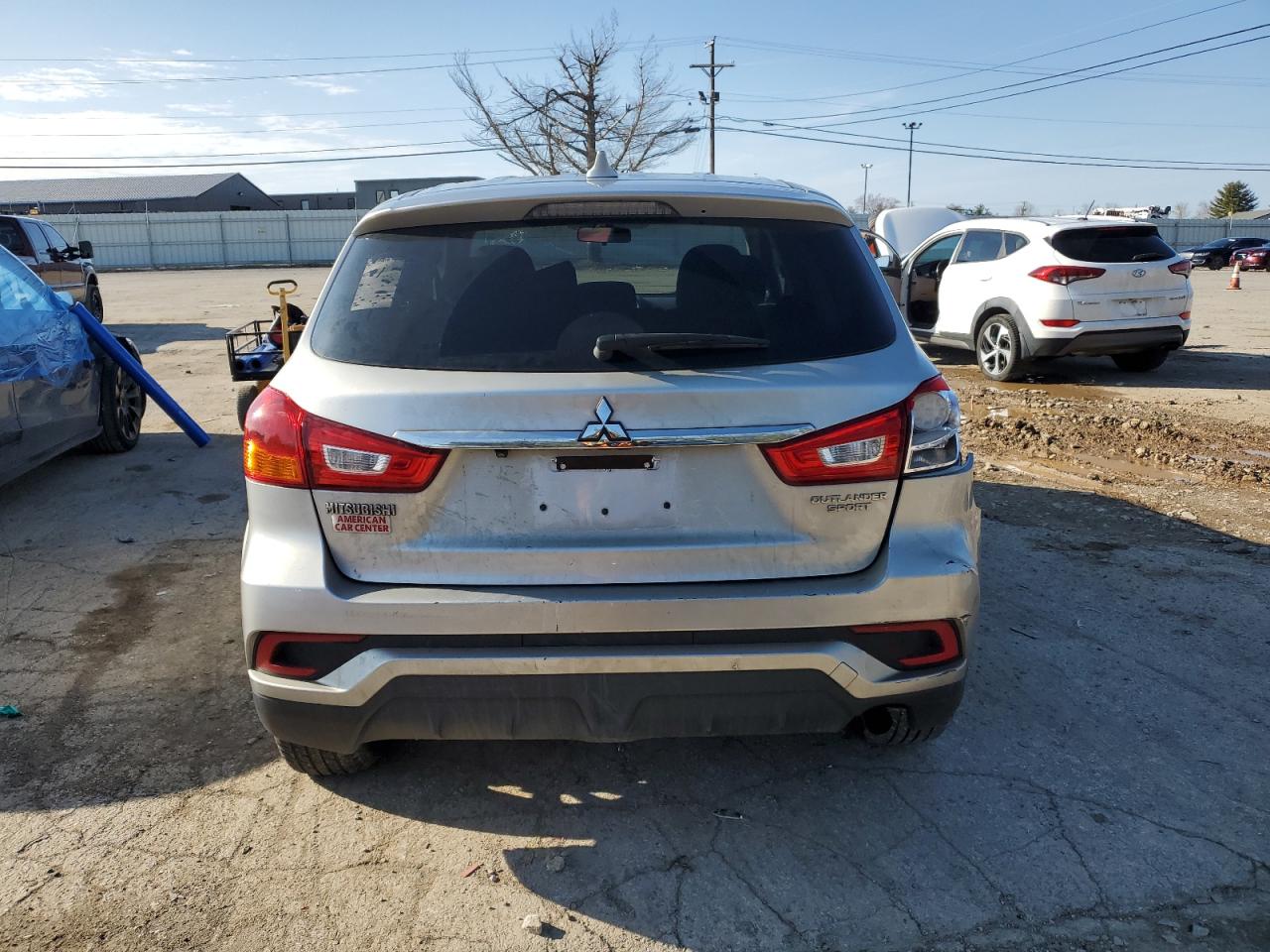 2019 Mitsubishi Outlander VIN JA4AP3AU3KU022065 Copart auction photo, side / mechanical damage thumbnail 6