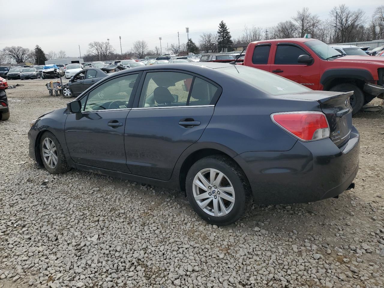 2015 Subaru Impreza VIN JF1GJAC68FH020899 Copart auction photo, front end / side damage thumbnail 2
