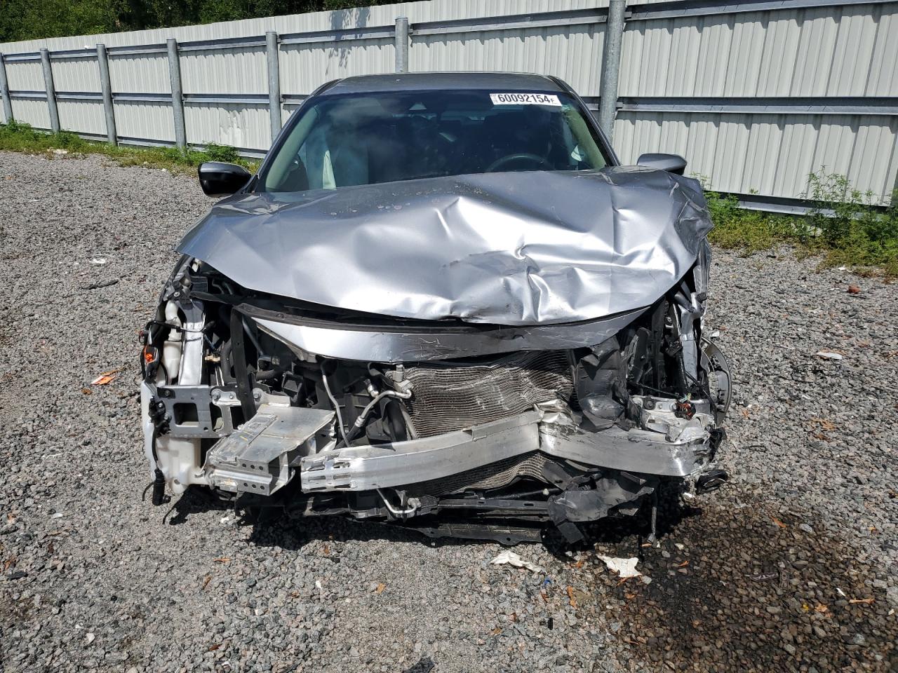 2021 Honda Civic VIN 2HGFC2F65MH549835 Copart auction photo, front end / side damage thumbnail 5