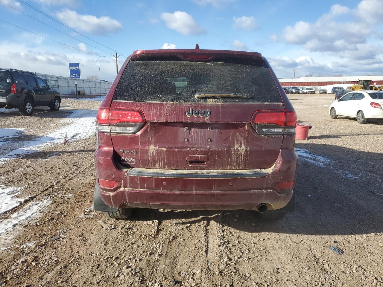 2021 Jeep Grand Cherokee VIN 1C4RJFBG2MC544070 Copart auction photo, front end damage thumbnail 6