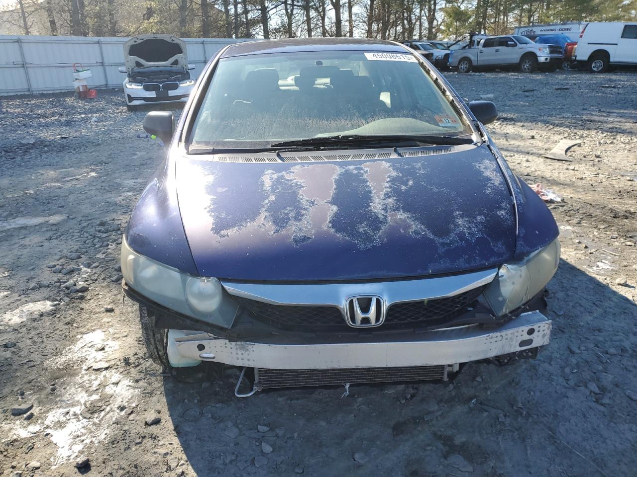 2009 Honda Civic VIN 2HGFA163X9H506640 Copart auction photo, front end damage thumbnail 5