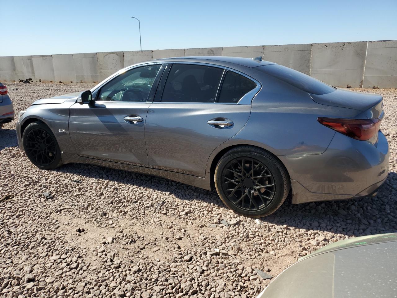 2018 Infiniti Q50 VIN JN1EV7AP6JM364576 Copart auction photo, front end damage thumbnail 2