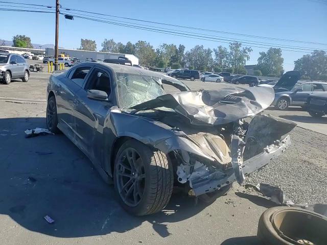2020 Dodge Charger VIN 2C3CDXGJ6LH254793 Copart auction photo, front end / side damage thumbnail 10
