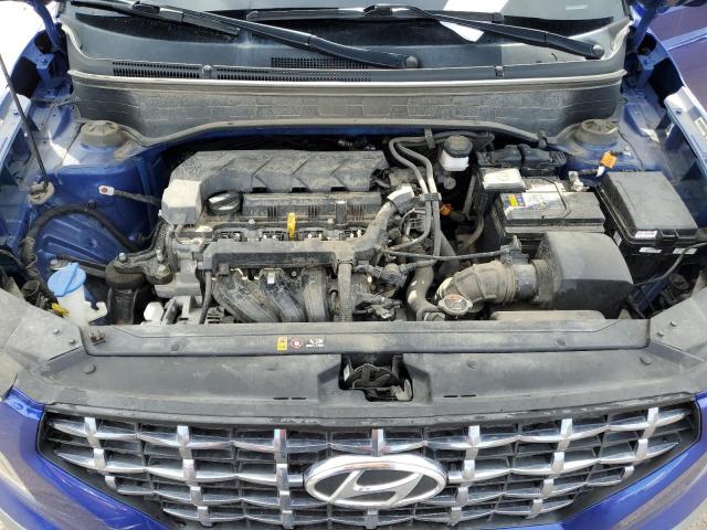 2020 Hyundai Venue VIN KMHRC8A37LU018462 Copart auction photo, rear end / front end damage thumbnail 11
