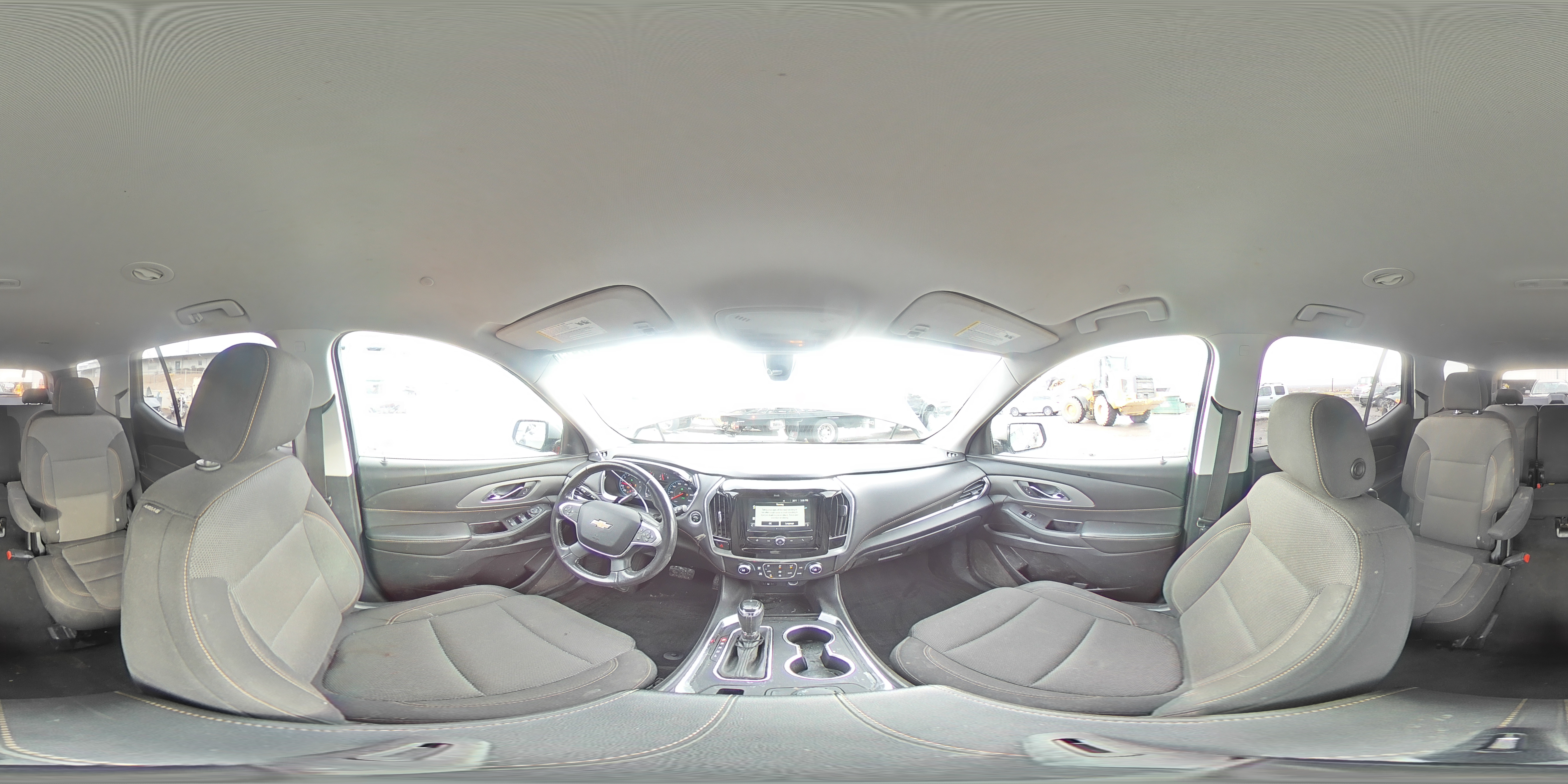 2019 Chevrolet Traverse VIN 1GNERGKW7KJ291672 Copart auction photo, front end damage thumbnail 13