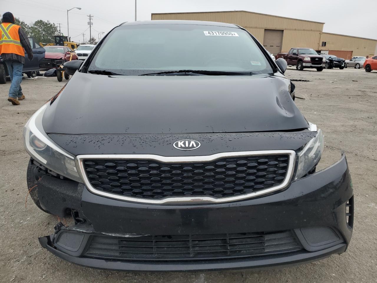 2017 KIA Forte VIN 3KPFK4A70HE092138 Copart auction photo, front end damage thumbnail 5