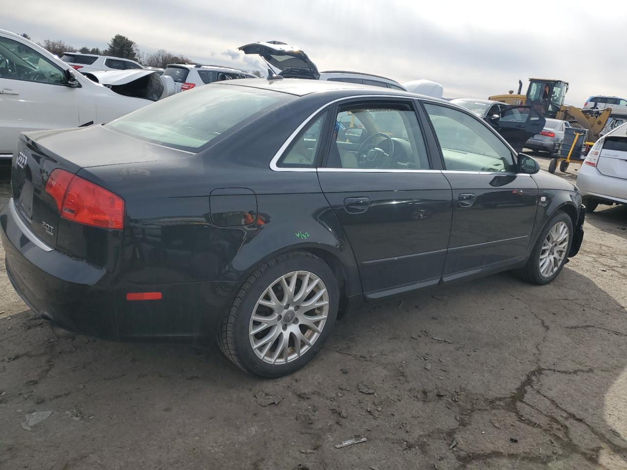 2008 Audi A4 VIN WAUDF78E58A169796 Copart auction photo, front end damage thumbnail 3
