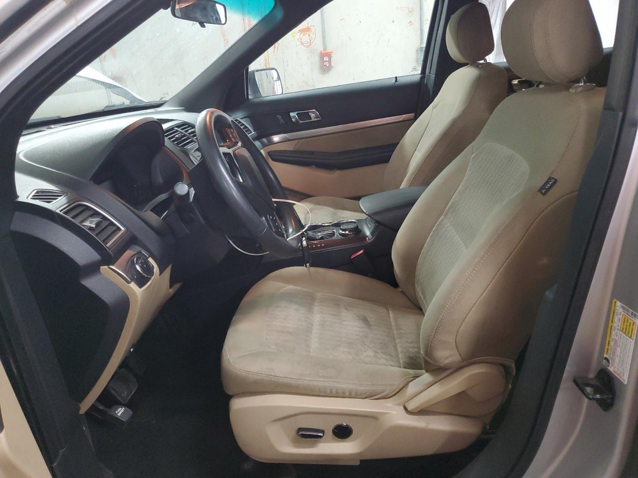 2016 Ford Explorer VIN 1FM5K8B88GGC93726 Copart auction photo, front end / minor dent/scratches damage thumbnail 7