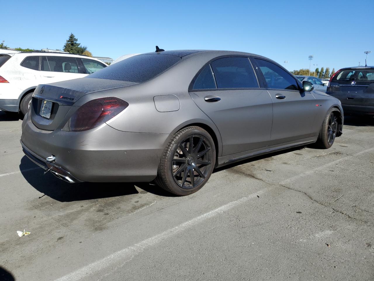 2015 Mercedes-Benz S-klasse VIN WDDUG7JBXFA117518 Copart auction photo, front end damage thumbnail 3