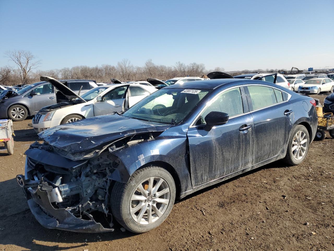 2017 Mazda 6 VIN JM1GL1U55H1101249