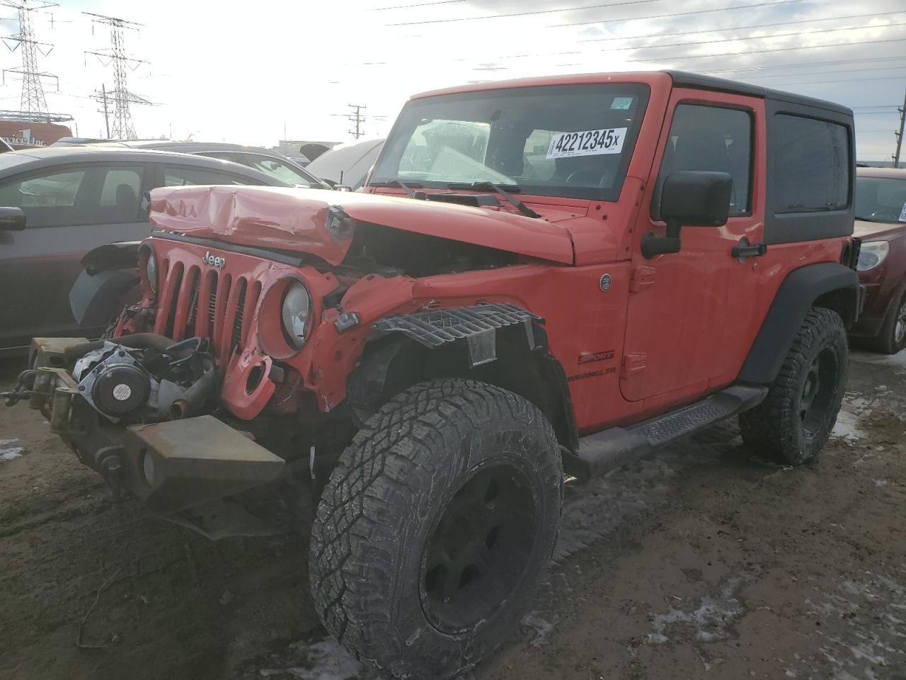 2013 Jeep Wrangler VIN 1C4AJWAG5DL594329
