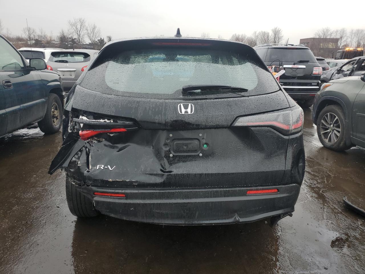 2023 Honda HR-V VIN 3CZRZ2H33PM740327 Copart auction photo, rear end / front end damage thumbnail 6