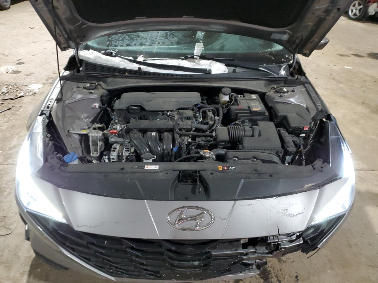2023 Hyundai Elantra VIN KMHLS4AG1PU475679 Copart auction photo, top/roof / all over damage thumbnail 12