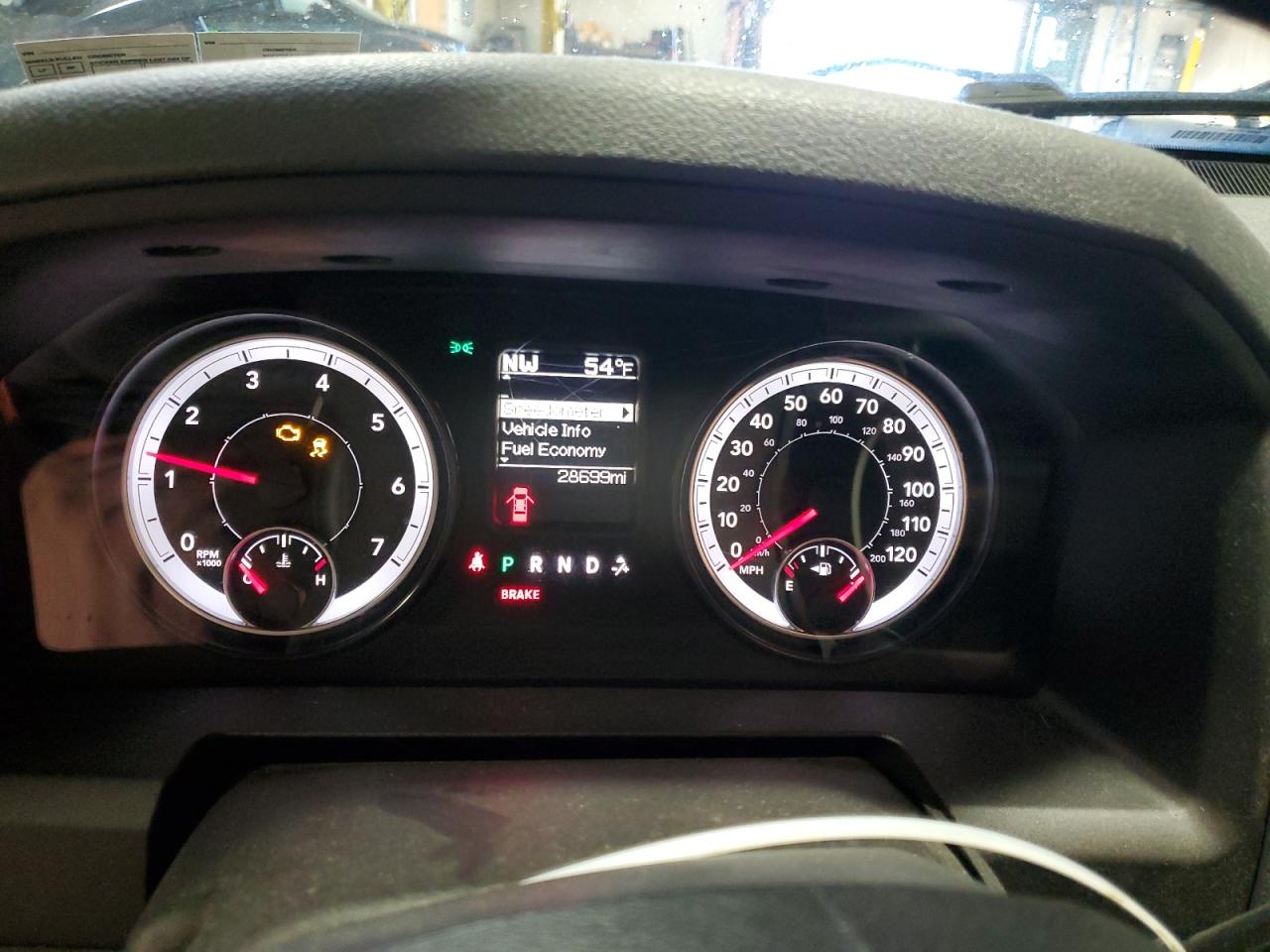 2014 RAM 1500 VIN 1C6RR7FT2ES405545 Copart auction photo, side / front end damage thumbnail 9