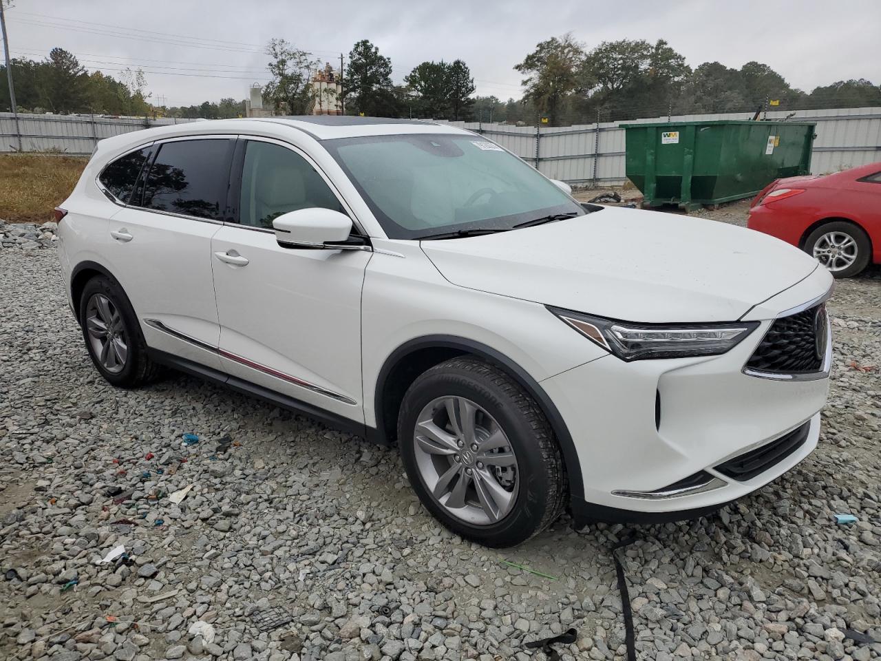 2022 Acura MDX VIN 5J8YD9H30NL002607 Copart auction photo, rear end damage thumbnail 4