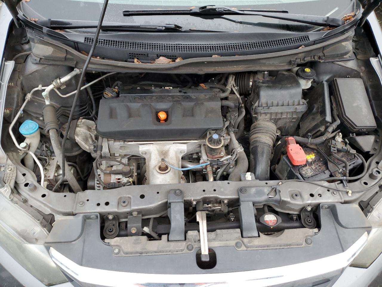 2012 Honda Civic VIN 19XFB2F57CE389413 Copart auction photo, side damage thumbnail 11