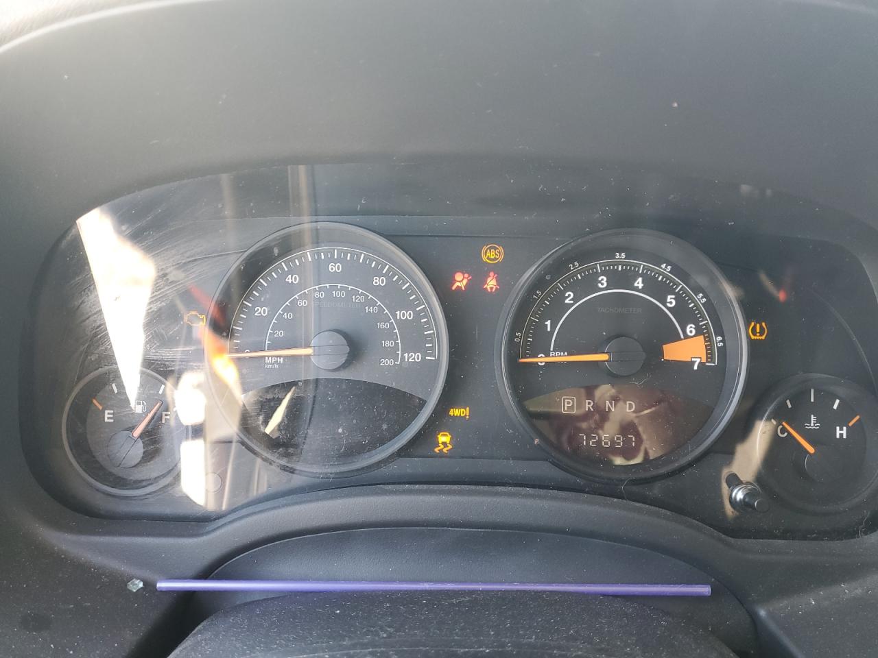 2016 Jeep Liberty (Patriot) VIN 1C4NJRFBXGD657603 Copart auction photo, all over damage thumbnail 9