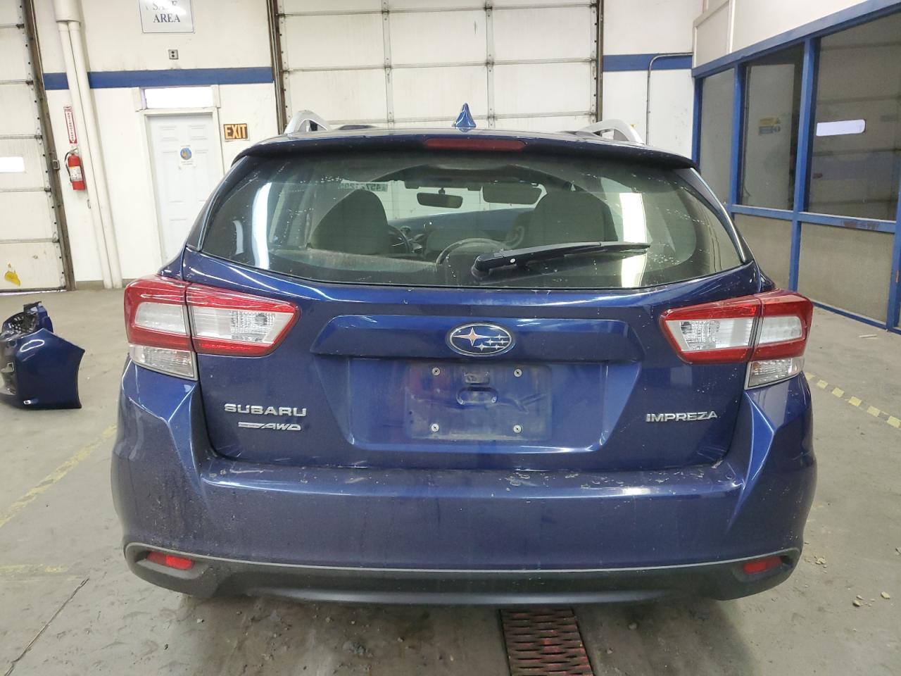 2018 Subaru Impreza VIN 4S3GTAD62J3751918 Copart auction photo, front end / side damage thumbnail 6