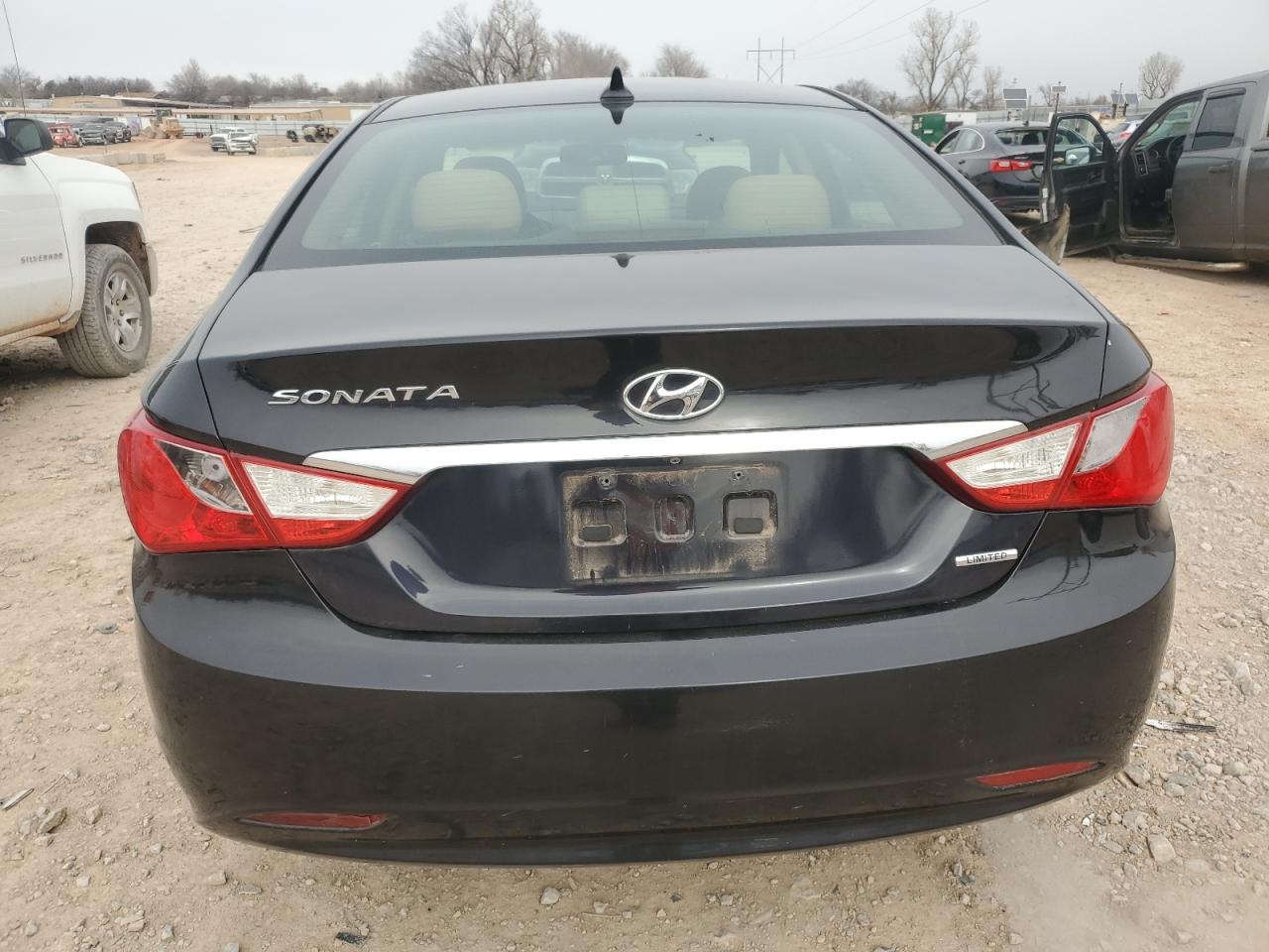 2011 Hyundai Sonata VIN 5NPEC4AC2BH141932 Copart auction photo, rear end / minor dent/scratches damage thumbnail 6