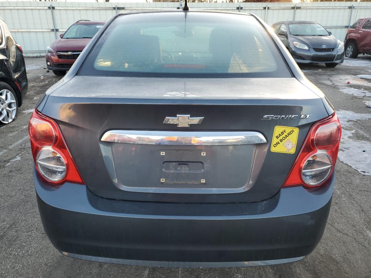 2013 Chevrolet Sonic VIN 1G1JC5SH0D4107133 Copart auction photo, front end damage thumbnail 6
