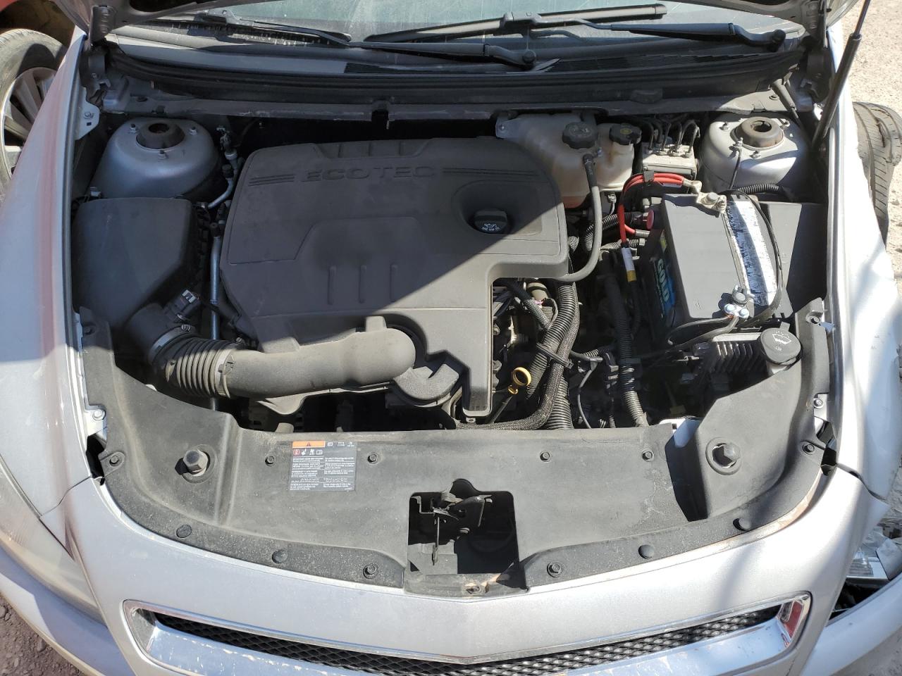 2012 Chevrolet Malibu VIN 1G1ZC5EUXCF328821 Copart auction photo, front end / side damage thumbnail 13