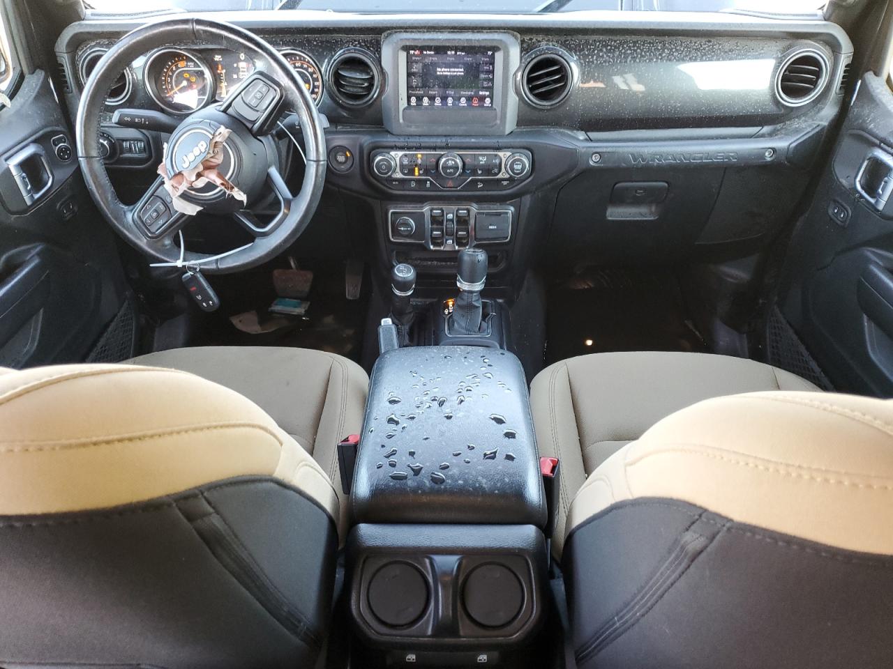2020 Jeep Wrangler VIN 1C4HJXDN9LW163116 Copart auction photo, all over damage thumbnail 8