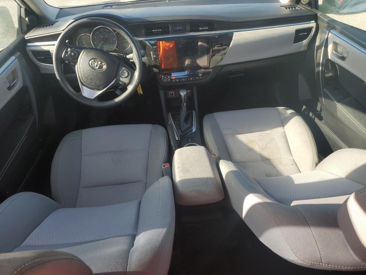 2015 Toyota Corolla VIN 2T1BURHE4FC404340 Copart auction photo, front end damage thumbnail 8