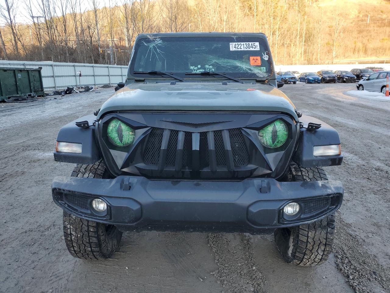 2021 Jeep Wrangler VIN 1C4HJXDG1MW737422 Copart auction photo, rollover damage thumbnail 5