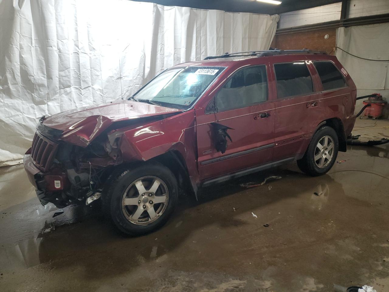 2008 Jeep Grand Cherokee VIN 1J8GR48K58C169709